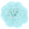 thumbnail image 1 of 1 Pc, Large Paper Rose Flower Tissue Wall Backdrop/Chairs 50Cm - Baby Blue For Weddings, Baby Showers, Bridal Showers, Birthday Parties, Proms, 1 of 1