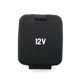 thumbnail image 4 of Para F250 2011-17 Tapa de la toma de corriente de la consola 12V Cubierta negra, 4 of 5