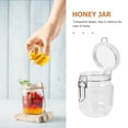 thumbnail image 3 of PAMINGONO Sweets Jars Transparent Honey Jar for Housewarming 1Pack, 3 of 7