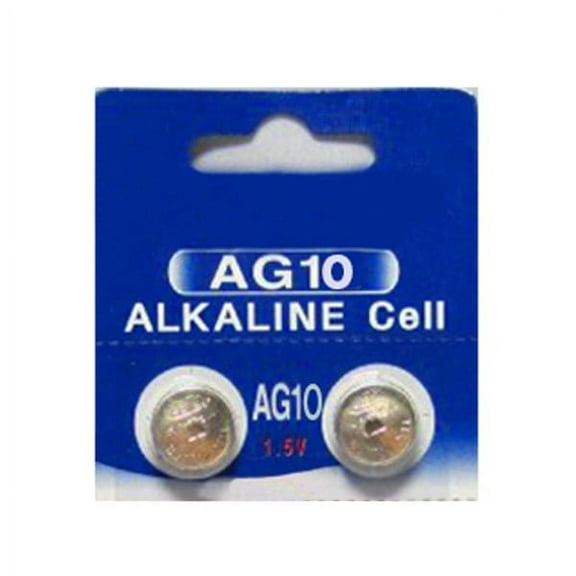 AG10 / LR1130 Alkaline Button Watch Battery 1.5V - 2 Pack - FREE SHIPPING!