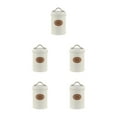 thumbnail image 2 of Transemion Space-Saving Storage Jar Set Neatly Store Kitchen In Style Versatile Kitchen Storage Jars Airtight Jars Kitchen Beige sugar 5Set, 2 of 6