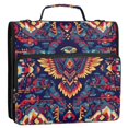 thumbnail image 5 of FORMRS Zipper Binder with Shoulder Strap 2-inch Ring 500 Sheet Capacity File Bag, Geometric Eagle, 5 of 5