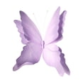 thumbnail image 2 of Anhility Gradient Butterfly Party Decorations 3D Butterfly Wall Decor Multicolor Hanging Butterflies for Birthday Baby Shower Wedding Decor, 11.81in, Purple, 2 of 6