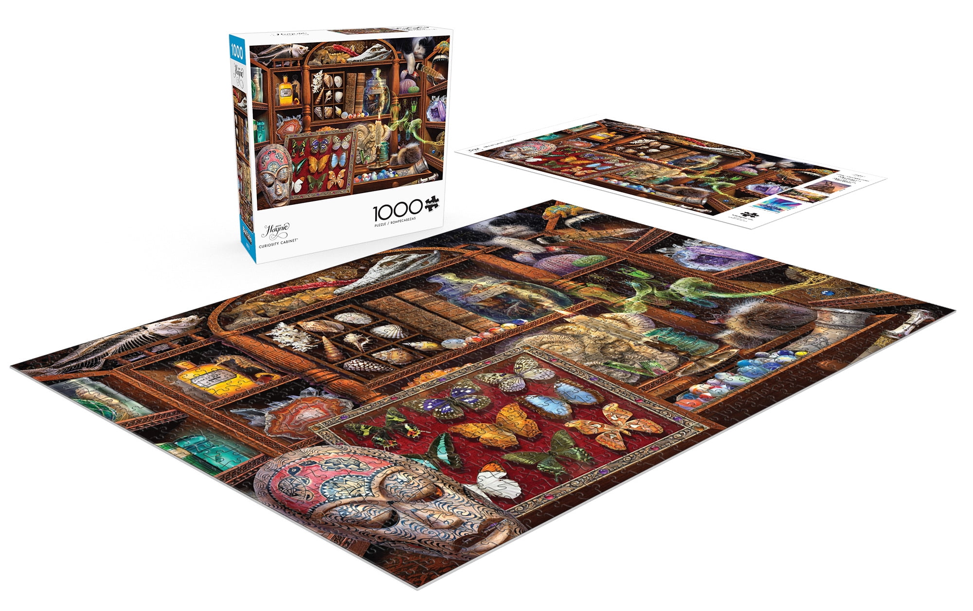 Buffalo Games 1000-Piece Haynie Curiosity Cabinet Jigsaw Puzzle