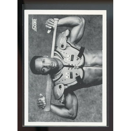 1990 Score Autographed Card - 1990 score #697 BO JACKSON football/baseball kansas city royals