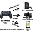 thumbnail image 4 of Timoom PS4 Control Inalámbrico Bluetooth Control de Juego Gamepad para PS4 con Panel Táctil, 4 of 7