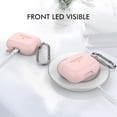 thumbnail image 4 of AHASTYLE AirPods Pro Case Protective Cover [Front Visible] [Added Carabiner] Compatible with Apple AirPods Pro 2019, 4 of 5