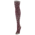 thumbnail image 3 of MeMoi Snowflake N' Stripes Cotton Blend Over The Knee Socks - Mens - Male, 3 of 3