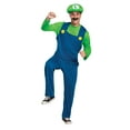 thumbnail image 1 of Super Mario Classic Luigi Costume for Adults, 1 of 2