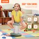 thumbnail image 2 of Silla deportiva Wobble Chair VEVOR para niños con cojín de esponja, color verde, 2 of 9
