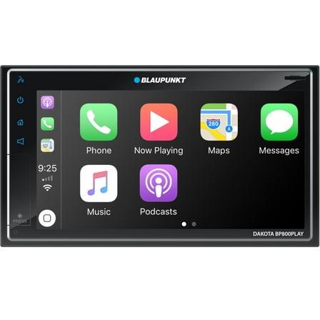 Blaupunkt 6.8" In Dash Touchscreen Receiver, Apple Carplay/and roid Auto