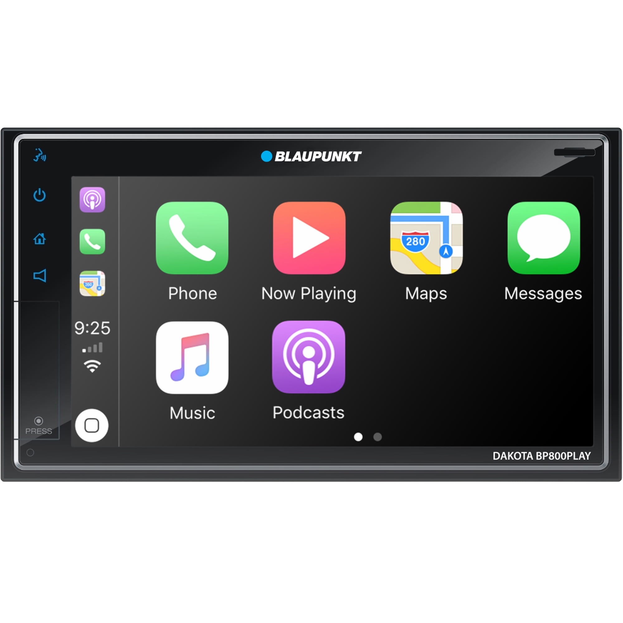 Blaupunkt 6.8" InDash TouchScreen Receiver, Apple Carplay/Android Auto
