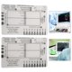 thumbnail image 5 of EchoBliss Regla De Paso 7 Herramienta De Medición De Interpretación Transparente Calibrador, 5 of 11