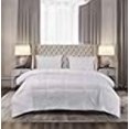 thumbnail image 3 of Blue Ridge Home Fashions Microfiber Light Weight Solid Down Alternative All Season Comforter - Hypoallergenic Polyester Fill, King, White, 3 of 4