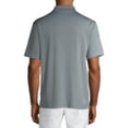 thumbnail image 2 of Ben Hogan Big Men's Plaid Print Short Sleeve Polo Shirt, 2 of 6