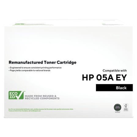 HITOUCH BUSINESS SERVICES Reman Black Extra High Yield Toner Cartridge Replacement for HP 05A