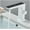 White, variant on Digital Display Bathroom Basin Faucet Smart LED Brass Deck Mounted Washbasin Crane Hot and Cold Water Faucet Sink Vanity Faucet