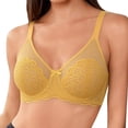 thumbnail image 2 of Bras for Women Minimizer JIANLAI ,Full Cup See Through Lace Everyday Bra, Adjustable Straps Elegant Comfort Bra, 2 of 6