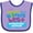 Lavender and Purple, variant on Inktastic Probation Officer Gifts for Kids Boys or Girls Baby Bib