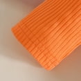 thumbnail image 5 of Wdgfv Girls Outfits Sets Long Sleeve High Neck Embroidered Ribbed Top With Button Shorts Winter Fall Casual School Party Outfit For Toddler Baby 6 Months To 3 Years Orange 9-12 Months, 5 of 9