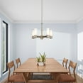 thumbnail image 5 of Livex Lighting - Weston - 5 Light Dinette Chandelier in Contemporary Style - 24, 5 of 11