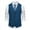 Blue, variant on Blczomt Wool Big and Tall Tank Tops for Men Dress Suit Vest Blue Formal Slim Fit Waistcoat Men Shirts
