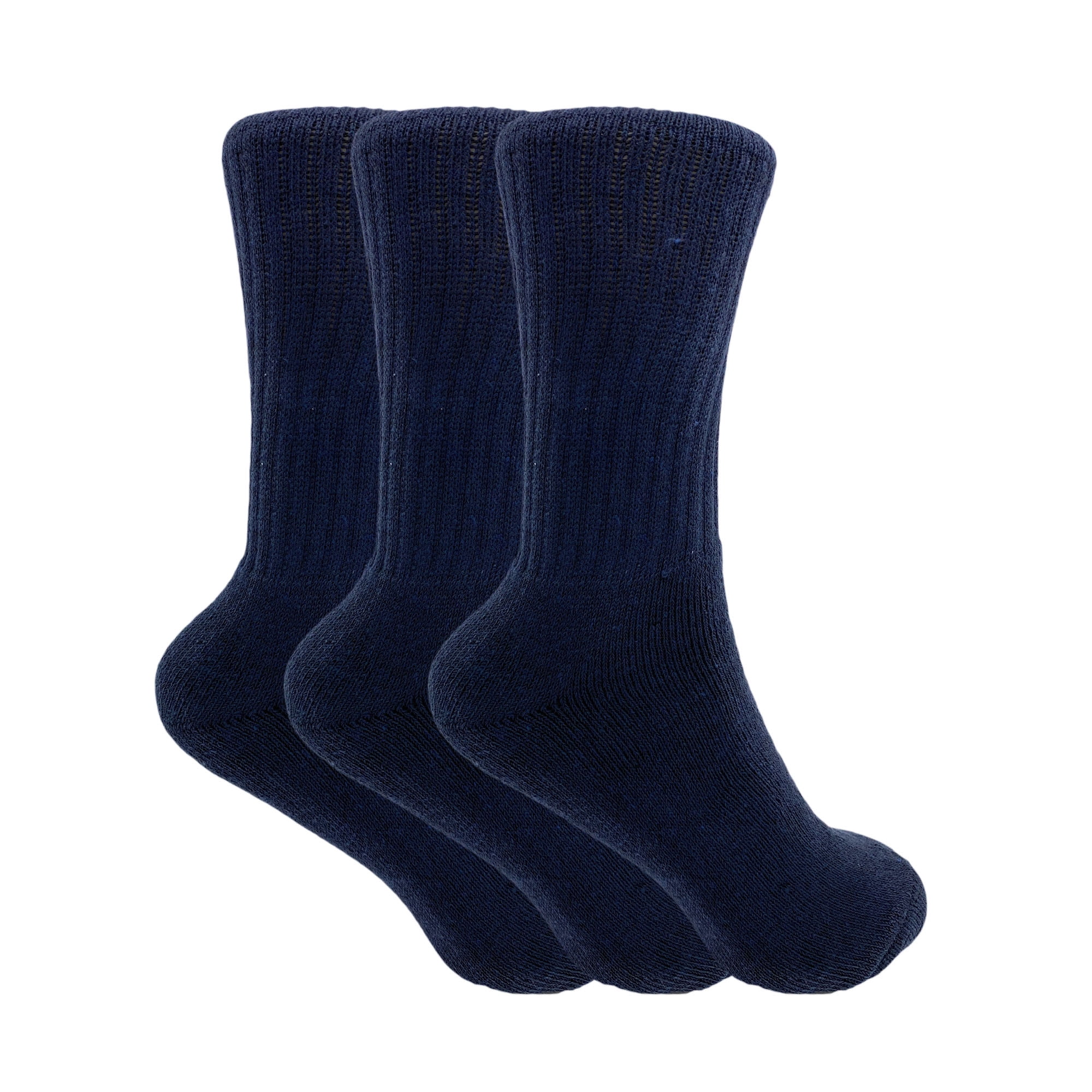3 Pair High Sierra Wool Socks Crew Quarter Size 9-11 Shoe Size 4-10 New 