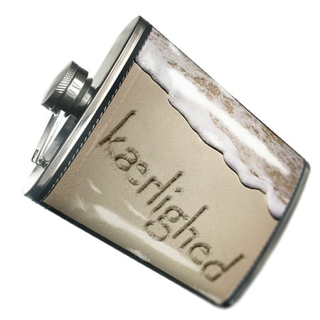 

NEONBLOND Flask Love in Danish language written on beach
