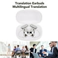 thumbnail image 4 of AI Translation Earbuds Real Time Language Translator 133 Languages  Headphone Device APP Travel Business, 4 of 7