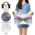 thumbnail image 5 of Wobogo Pastel Butterfly Storage Basket 16.9×11.4×10in Collapsible Oversized with Metal Iron Frame, 5 of 8