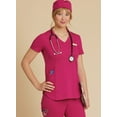 thumbnail image 3 of McCall's Sewing Pattern 8421 - Misses' Knit Scrub Tops, Pants, Jogger and Cap, Size: U5 (16-18-20-22-24), 3 of 9