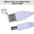 thumbnail image 6 of YIEMEEN Reliable USB Cable with ON Off Button 5V Powers Plug Connectors Easy Device Management USB to 5v Power Cable 1.5m, 6 of 15