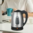 thumbnail image 2 of Ktaxon 1500W 1.5L Stainless Steel Electric Kettle with Water Window, Silver, 2 of 8
