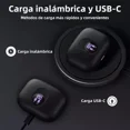 thumbnail image 4 of Audífonos Inalámbricos Occiam P91 In Ear Bluetooth 5.4 ANC ±30dB Cancelación de Ruido Color Negro 60H Autonomía ENC Conexión Rápida Carga Inalámbrica HI-FI Bajo IPX7, 4 of 7