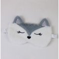 thumbnail image 5 of 5 uds antifaz para dormir de animales, 5 estilos antifaz para dormir para niños con los ojos vendados lindo antifaz opaco de felpa para niños hombres mujeres siesta de viaje, 5 of 5