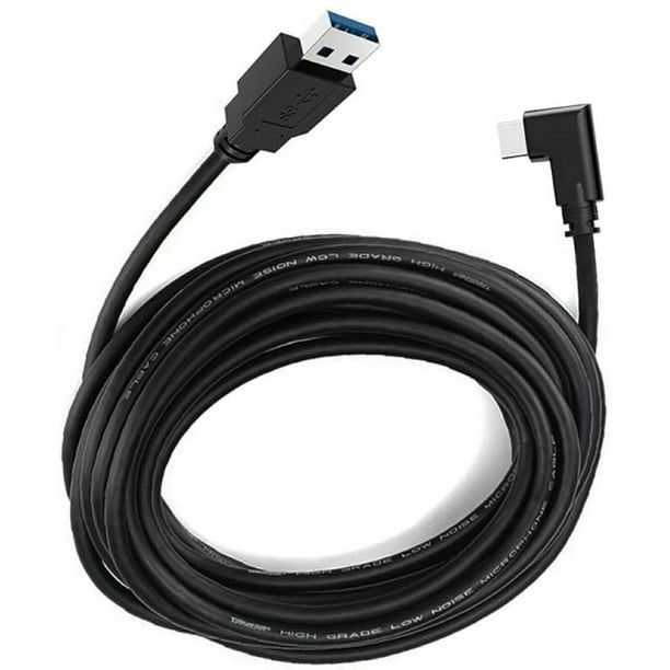Undervisning diktator sikkerhedsstillelse USB C Link Cable 14ft, Compatible for Oculus Link Cable Compatible for  Quest 1/2 to a Gaming PC, USB 3.2 Gen 1 5Gbps/3A - Walmart.com