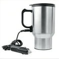 thumbnail image 1 of ITFABS Voiture Chauffage Tasse Voyage Isolation Gobelet avec Trop-Plein Couvercle Poignée Tasse, 1 of 8