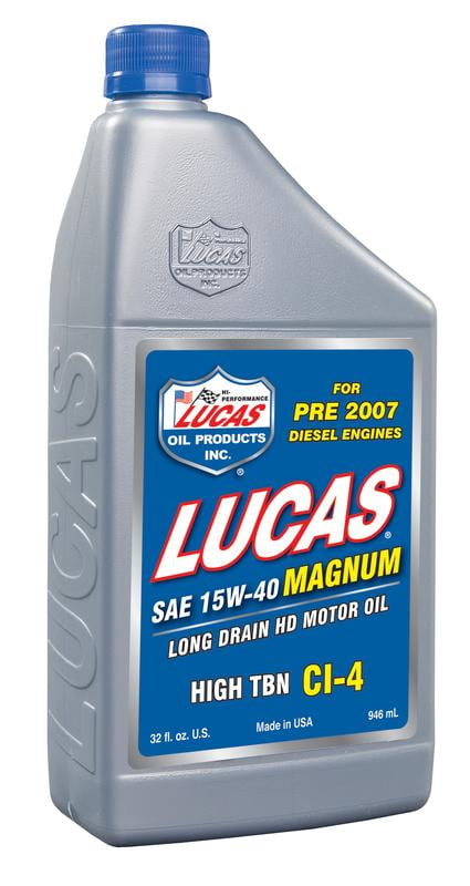 Lucas Oil 10075 CI-4 Oil - 1 Quart