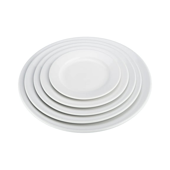 BIA Cordon Bleu 8-Inch Bistro Salad Plate, Set of 4, White