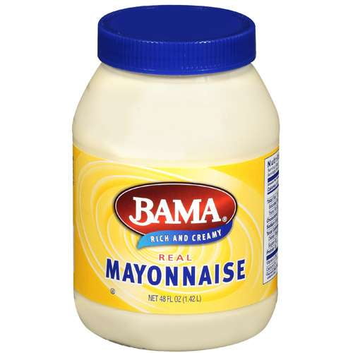 BAMA Real Mayonnaise, 48 oz. jar