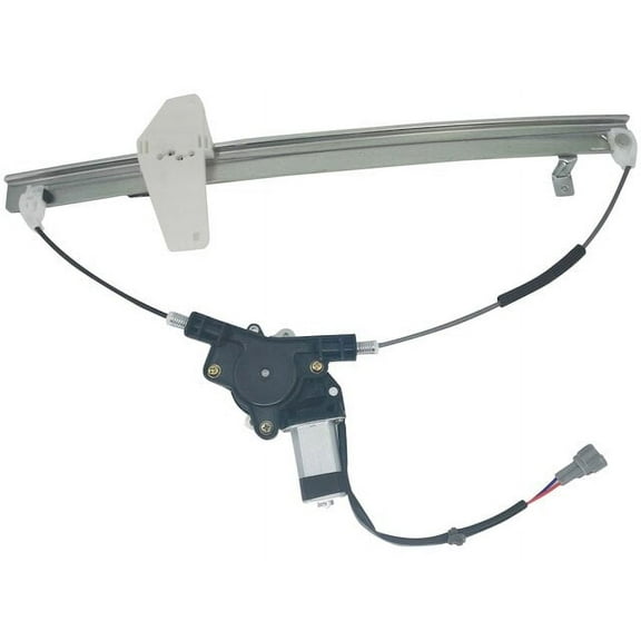 Rear Right Passenger Side Power Window Regulator Assembly - with Motor - Compatible with 2004 - 2015 Nissan Titan 2005 2006 2007 2008 2009 2010 2011 2012 2013 2014