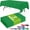 Green, variant on Minzimin Plastic Table Cloth Disposable 3 Pack, 54x108 Inch Rectangular Table Cloth, Leakproof Table Cover for Parties, Picnic, Weddings