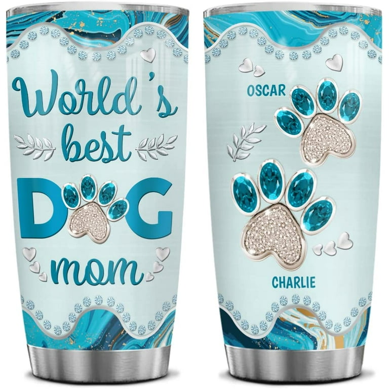 Dog Mom Tumbler - Groovy Girl Gifts