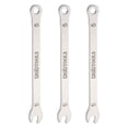 thumbnail image 1 of Uxcell 3pcs Thin Combination Wrench Metric 5mm 6-Point Ended Box 15 Degree Offset Open End Stainless Steel, 1 of 7