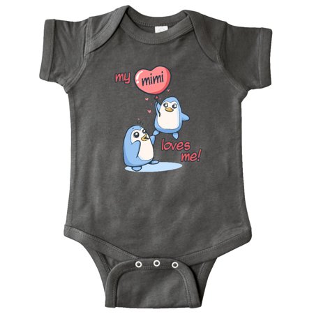 

Inktastic My Mimi Loves Me Gift Baby Boy or Baby Girl Bodysuit