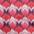 thumbnail image 1 of oneOone Cotton Jersey Red Fabric Ikat Quilting Supplies Print Sewing Fabric By The Yard 58 Inch Wide, 1 of 6