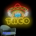 thumbnail image 2 of Handmadetneonsign Tacos Neon Sign, Tacos Led Sign, Mexican Tacos Neon Light, Home Wall Decor 92790, 2 of 5