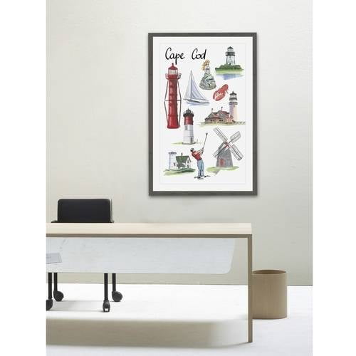 "Best of Cape Cod" Framed Painting Print