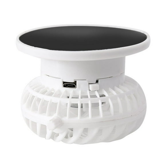 Solar Power Fan for Fisherman Hat Detachable Outdoor Hat Accessorie Handheld Fan