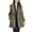 Womens Coats & Jackets Coffee, variant on Womens Short Trench Coats with Pockets Elegant Collared Double-Breasted Jackets Ladies Casual Lightweight Solid Long Sleeve Outerwear